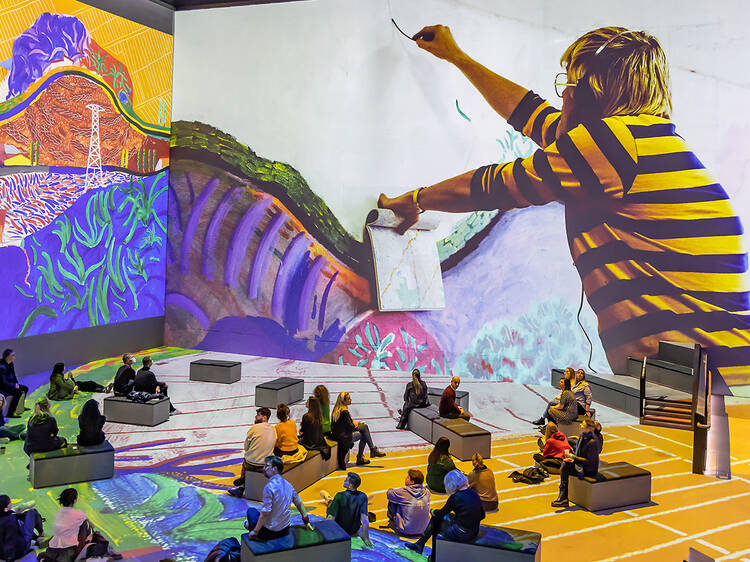 Tickets from £19 to David Hockney’s ‘Bigger & Closer’ at Lightroom
