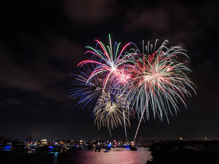 Where to see 4th of July fireworks in L.A.